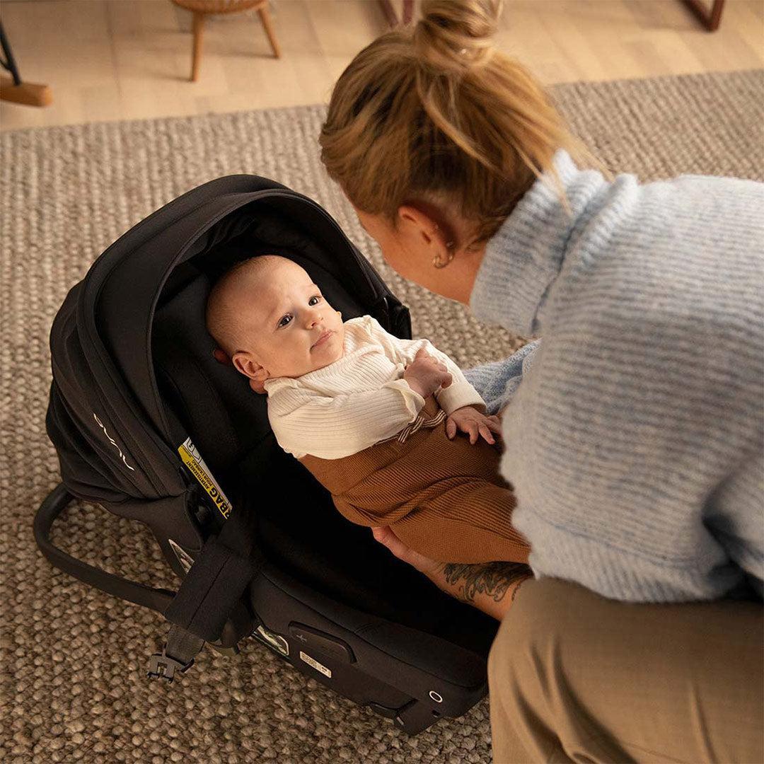 Nuna DEMI Next + PIPA Urbn Travel System - Caviar-Travel Systems-Caviar- | Natural Baby Shower