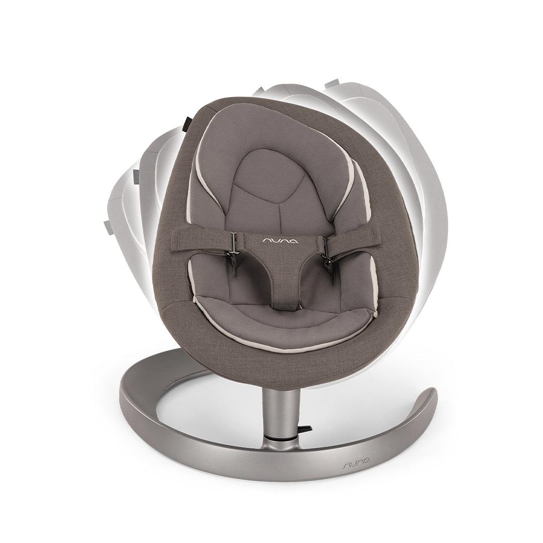 Nuna LEAF Grow Bouncer - Granite | Natural Baby Shower
