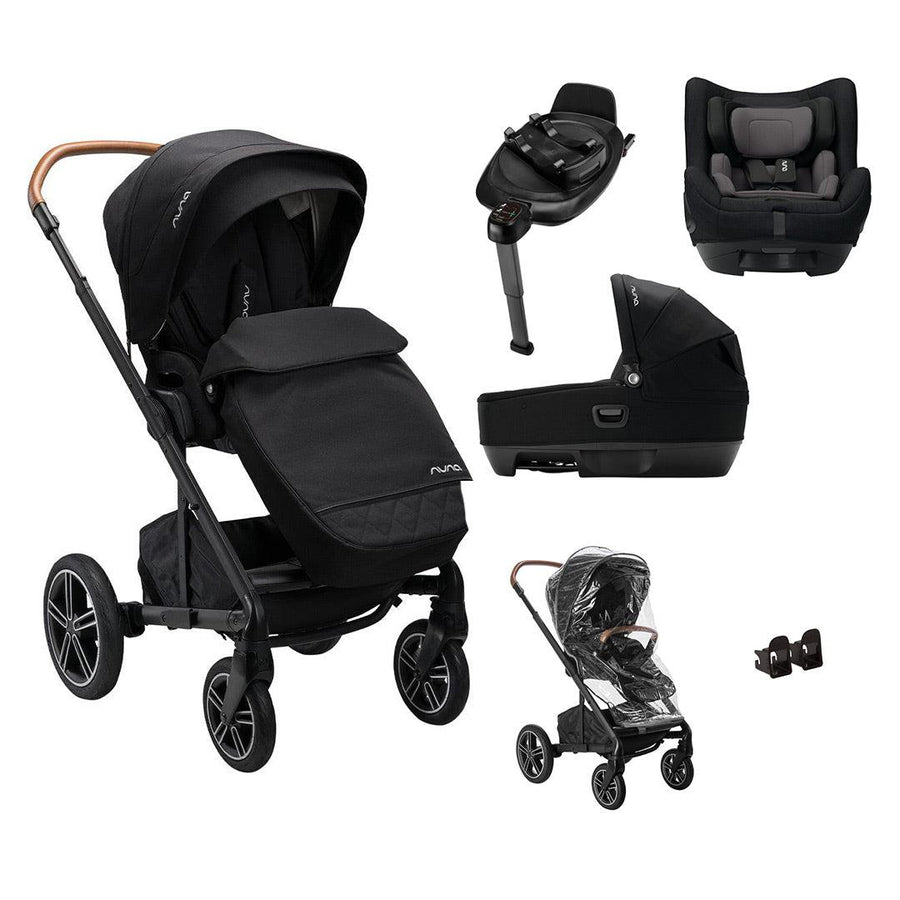Nuna MIXX, CARI + TODL NEXT Travel System-Travel Systems-Caviar- | Natural Baby Shower