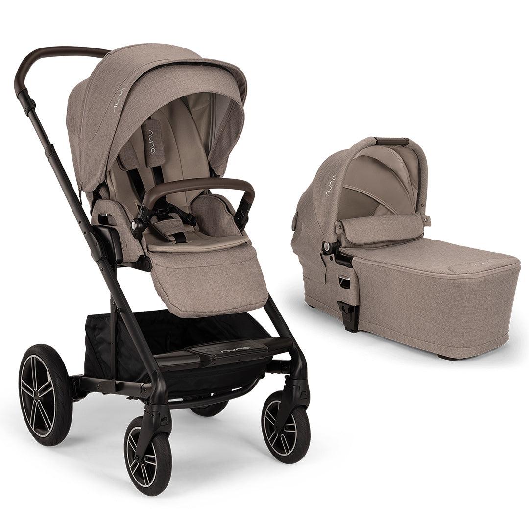 Nuna MIXX NEXT Pushchair - Cedar-Strollers-Cedar-With Carrycot | Natural Baby Shower