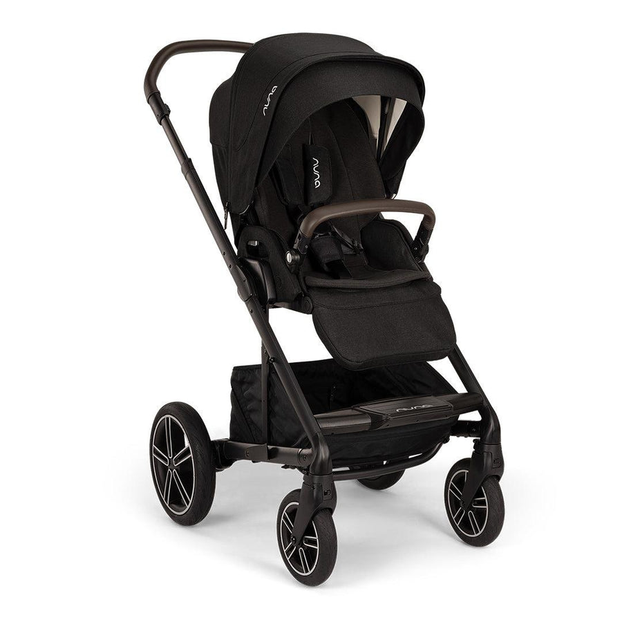 Nuna MIXX NEXT Pushchair - Caviar-Strollers-Caviar-No Carrycot | Natural Baby Shower