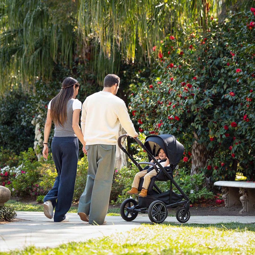 Nuna MIXX NEXT Pushchair - Caviar-Strollers-Caviar-No Carrycot | Natural Baby Shower