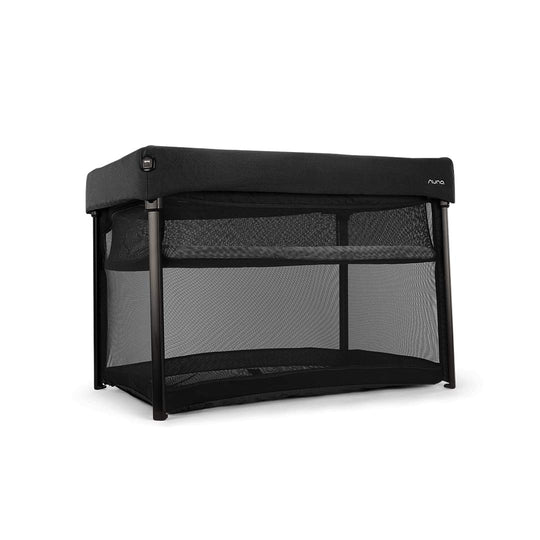 Nuna PAAL Travel Cot - Caviar-Travel Cots-Caviar- | Natural Baby Shower