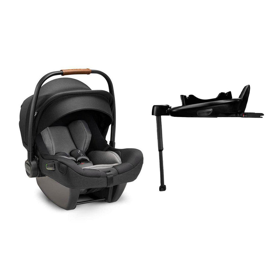 Nuna PIPA NEXT Car Seat + NEXT Rotation Base Bundle - Caviar-Car Seat Bundles- | Natural Baby Shower