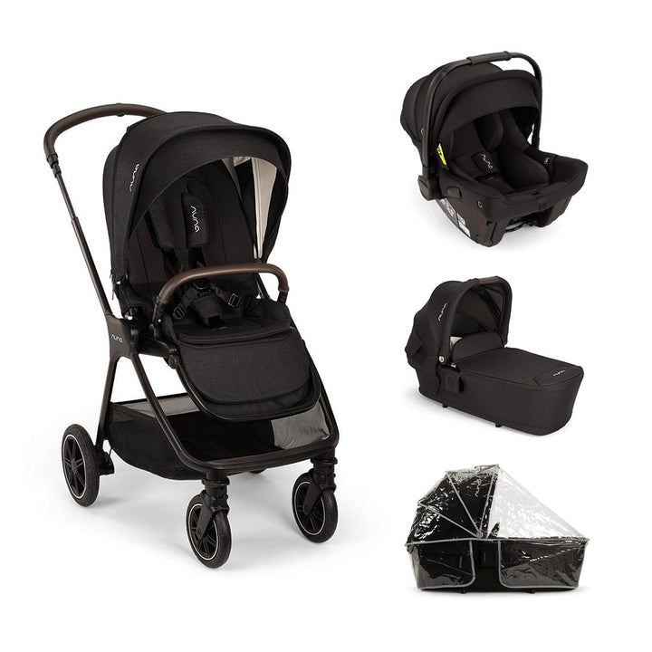 Nuna TRIV NEXT + PIPA URBN Travel System-Travel Systems-Caviar- | Natural Baby Shower