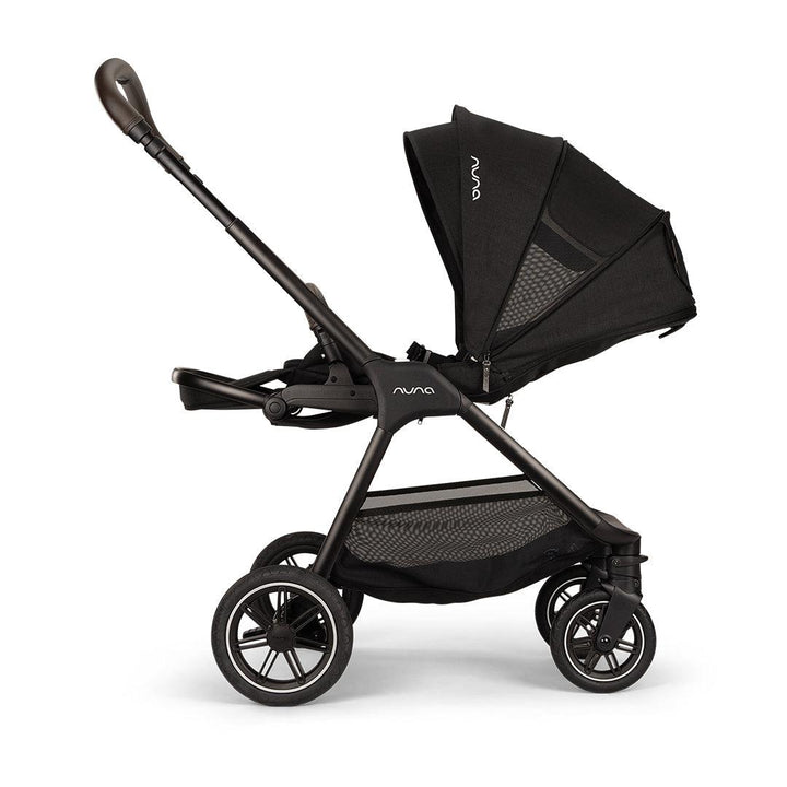 Nuna TRIV NEXT Pushchair - Caviar-Strollers-Caviar-No Carrycot | Natural Baby Shower