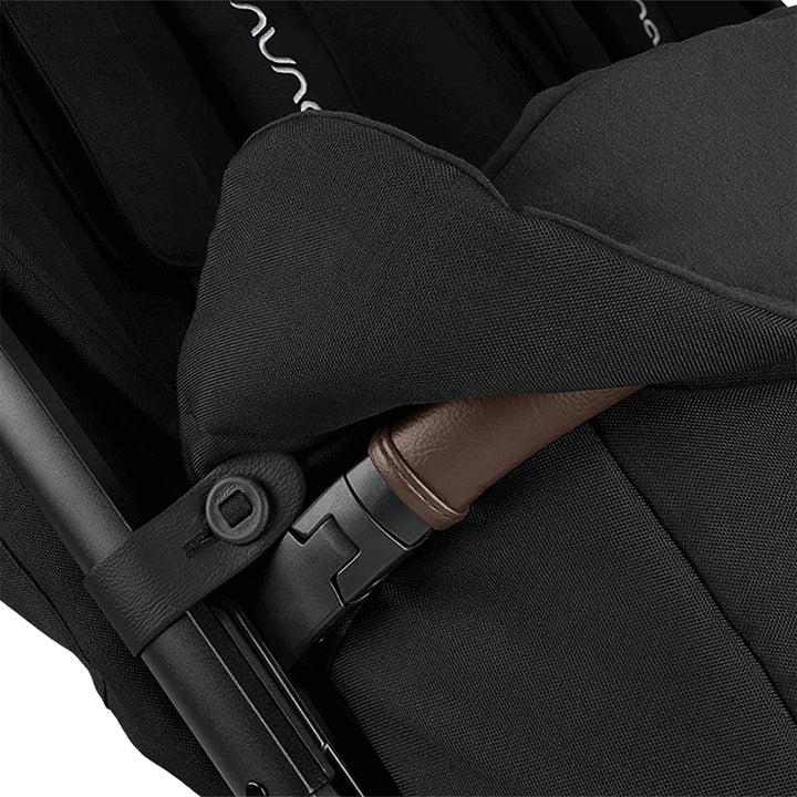 Nuna Trvl Dubl Footmuff - Caviar-Footmuffs-Caviar- | Natural Baby Shower