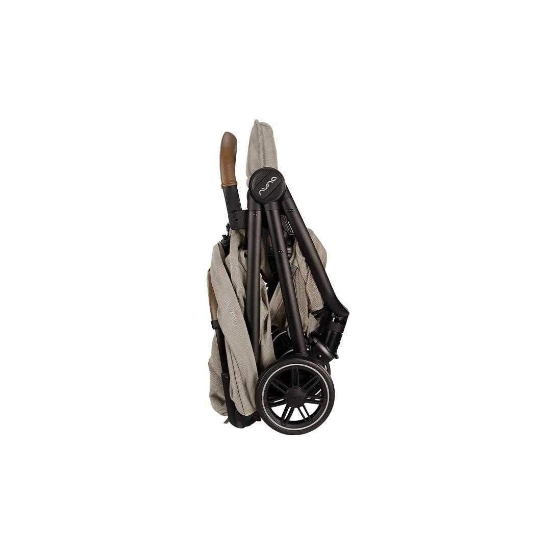 Outlet - Nuna TRVL Compact Stroller - Hazelwood-Strollers-No Travel Bag + Raincover- | Natural Baby Shower