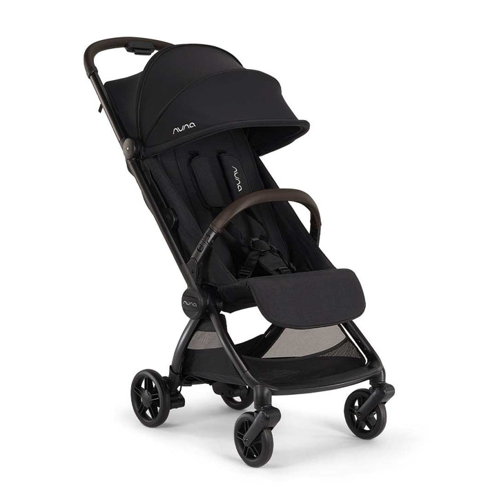 Nuna Viaa Cabn Compact Stroller - Caviar-Strollers- | Natural Baby Shower