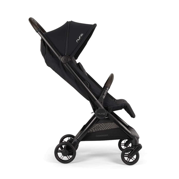 Nuna Viaa Cabn Compact Stroller - Caviar-Strollers- | Natural Baby Shower
