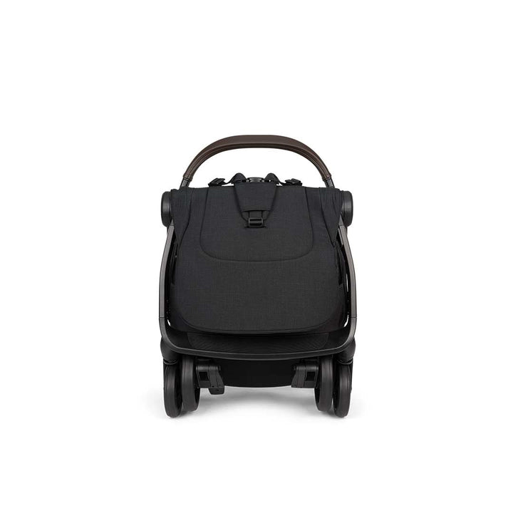 Nuna Viaa Cabn Compact Stroller - Caviar-Strollers- | Natural Baby Shower