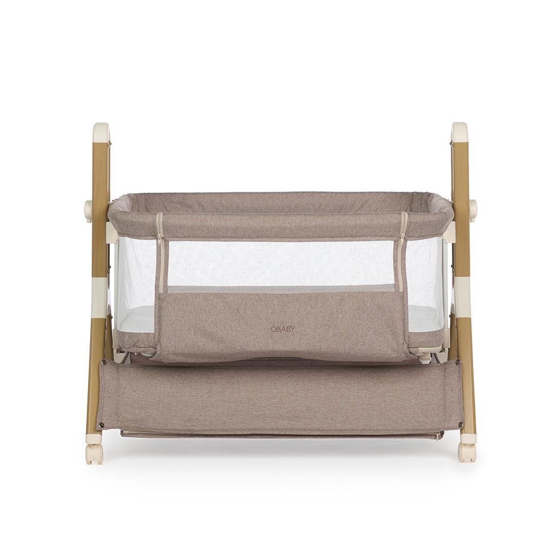 Obaby Cloud Bedside Crib - Nutmeg-Bedside Cribs-Nutmeg- | Natural Baby Shower