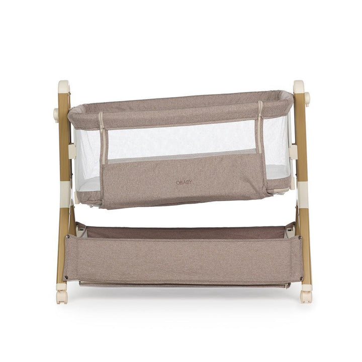 Obaby Cloud Bedside Crib - Nutmeg-Bedside Cribs-Nutmeg- | Natural Baby Shower