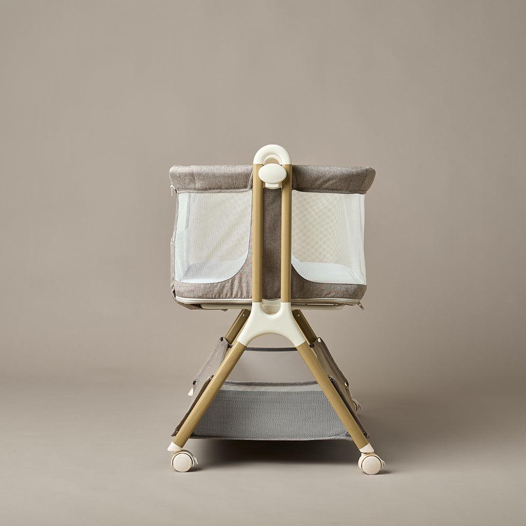 Obaby Cloud Bedside Crib - Nutmeg-Bedside Cribs-Nutmeg- | Natural Baby Shower