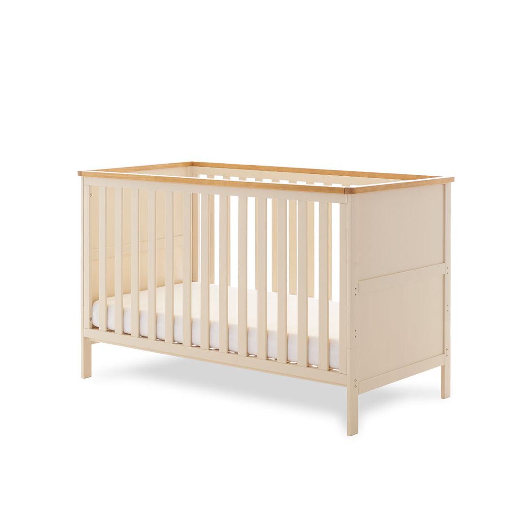 Obaby Evie 3 Piece Room Set - Cashmere-Nursery Sets-Cashmere-No Mattress | Natural Baby Shower