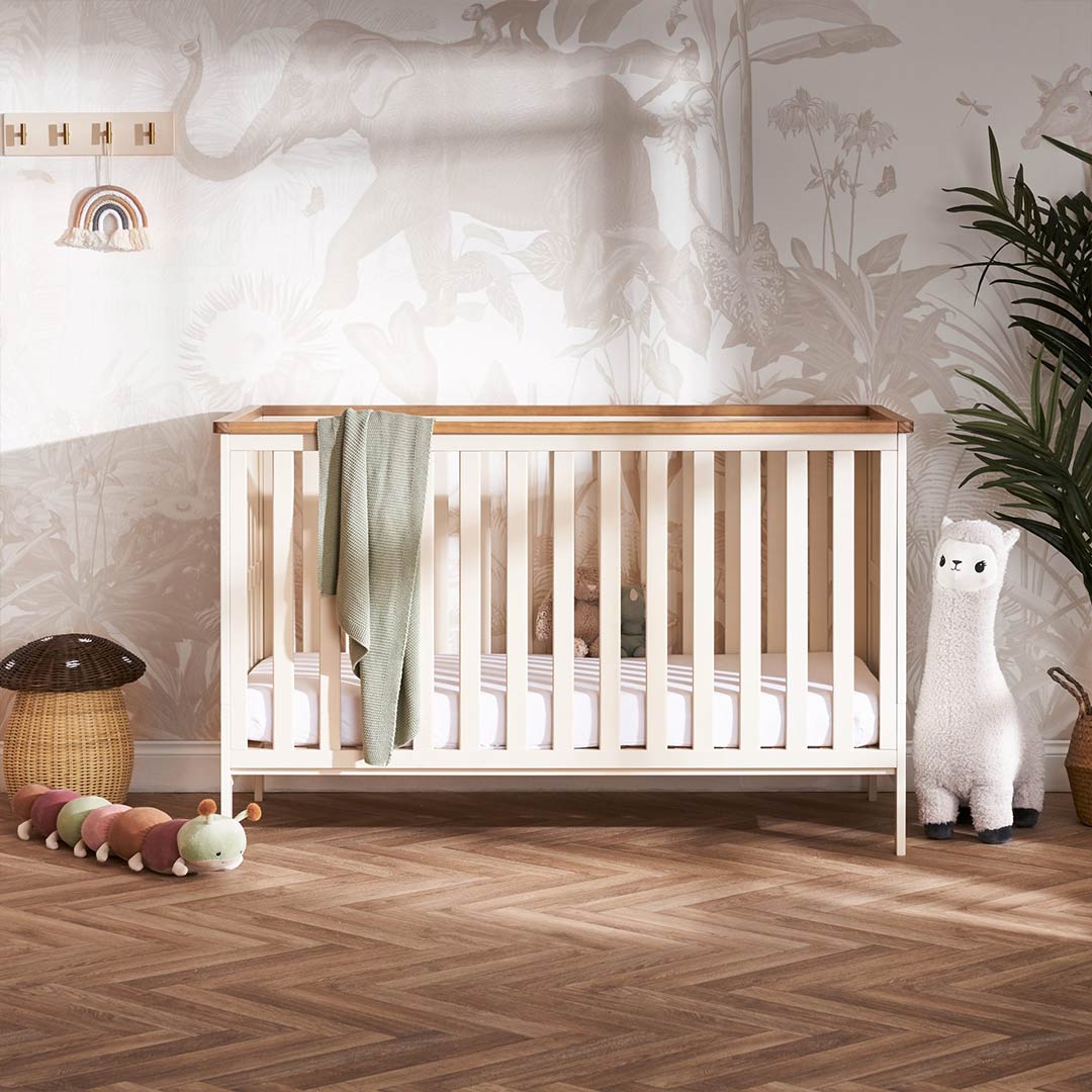 Obaby Evie 3 Piece Room Set - Cashmere-Nursery Sets-Cashmere-No Mattress | Natural Baby Shower