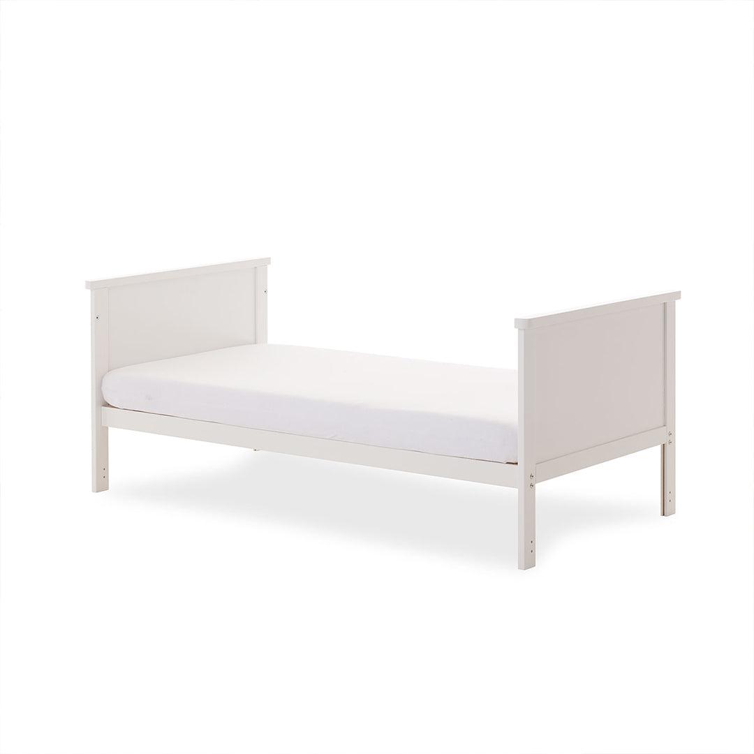 Obaby Evie Cot Bed - White-Cot Beds-White-No Mattress | Natural Baby Shower