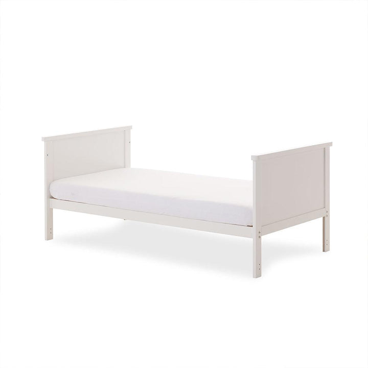 Obaby Evie Cot Bed - White-Cot Beds-White-No Mattress | Natural Baby Shower