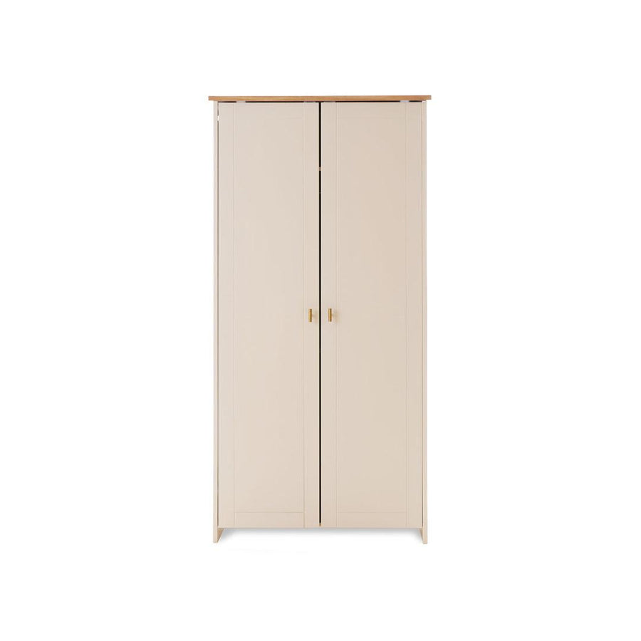 Obaby Evie Double Wardrobe - Cashmere-Wardrobes-Cashmere- | Natural Baby Shower