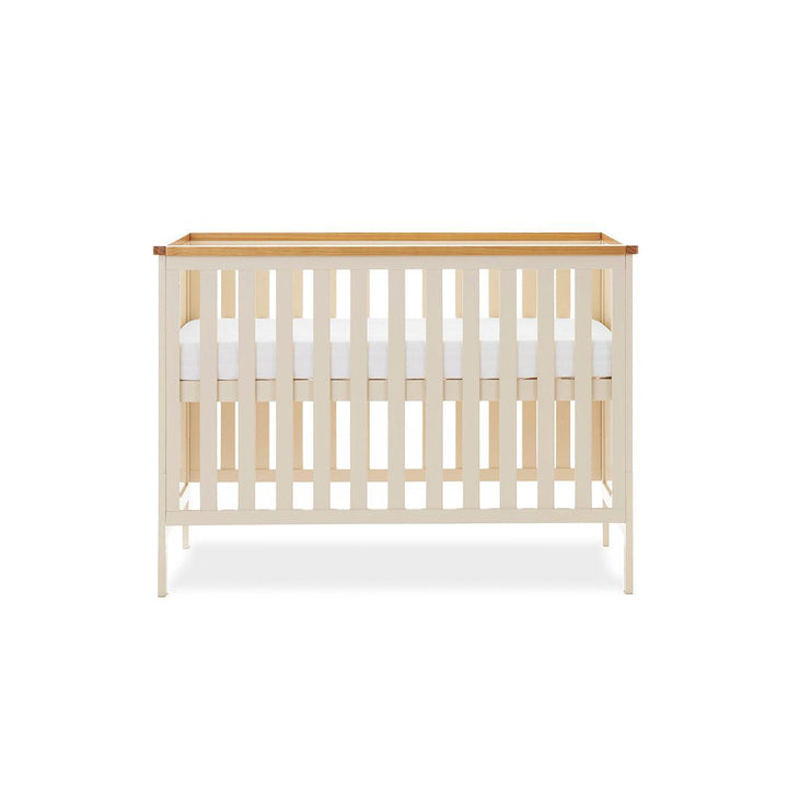 Obaby Evie Mini Cot Bed - Cashmere-Cot Beds-Cashmere-No Mattress | Natural Baby Shower