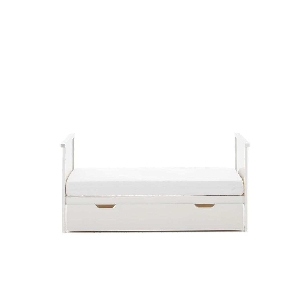 Obaby Evie Mini Cot Bed - White-Cot Beds-White-No Mattress | Natural Baby Shower