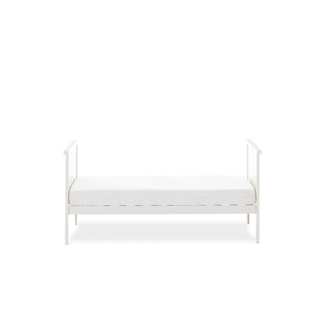 Obaby Evie Mini Cot Bed - White-Cot Beds-White-No Mattress | Natural Baby Shower