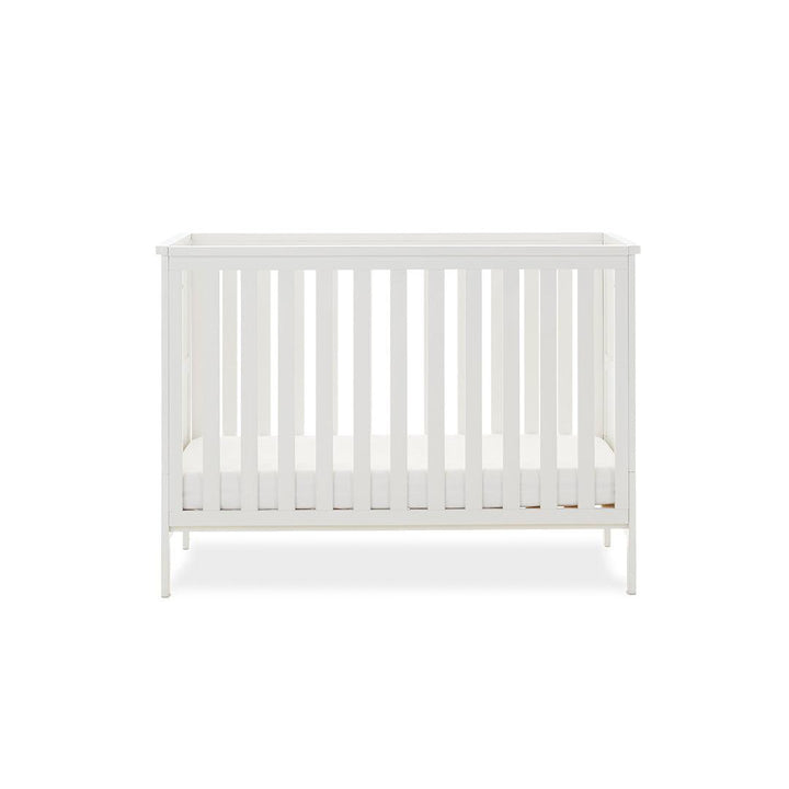 Obaby Evie Mini Cot Bed - White-Cot Beds-White-No Mattress | Natural Baby Shower