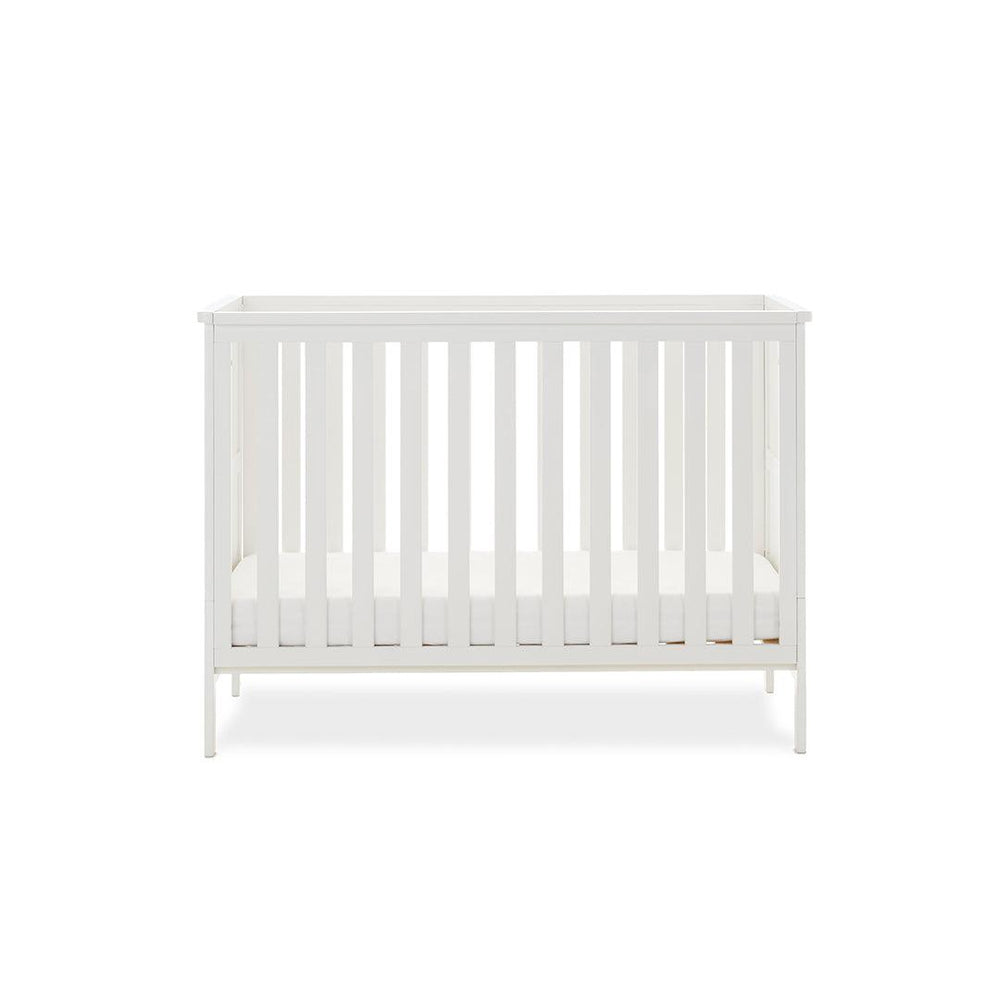 Obaby Evie Mini 3 Piece Room Set - White-Nursery Sets-White-No Mattress | Natural Baby Shower