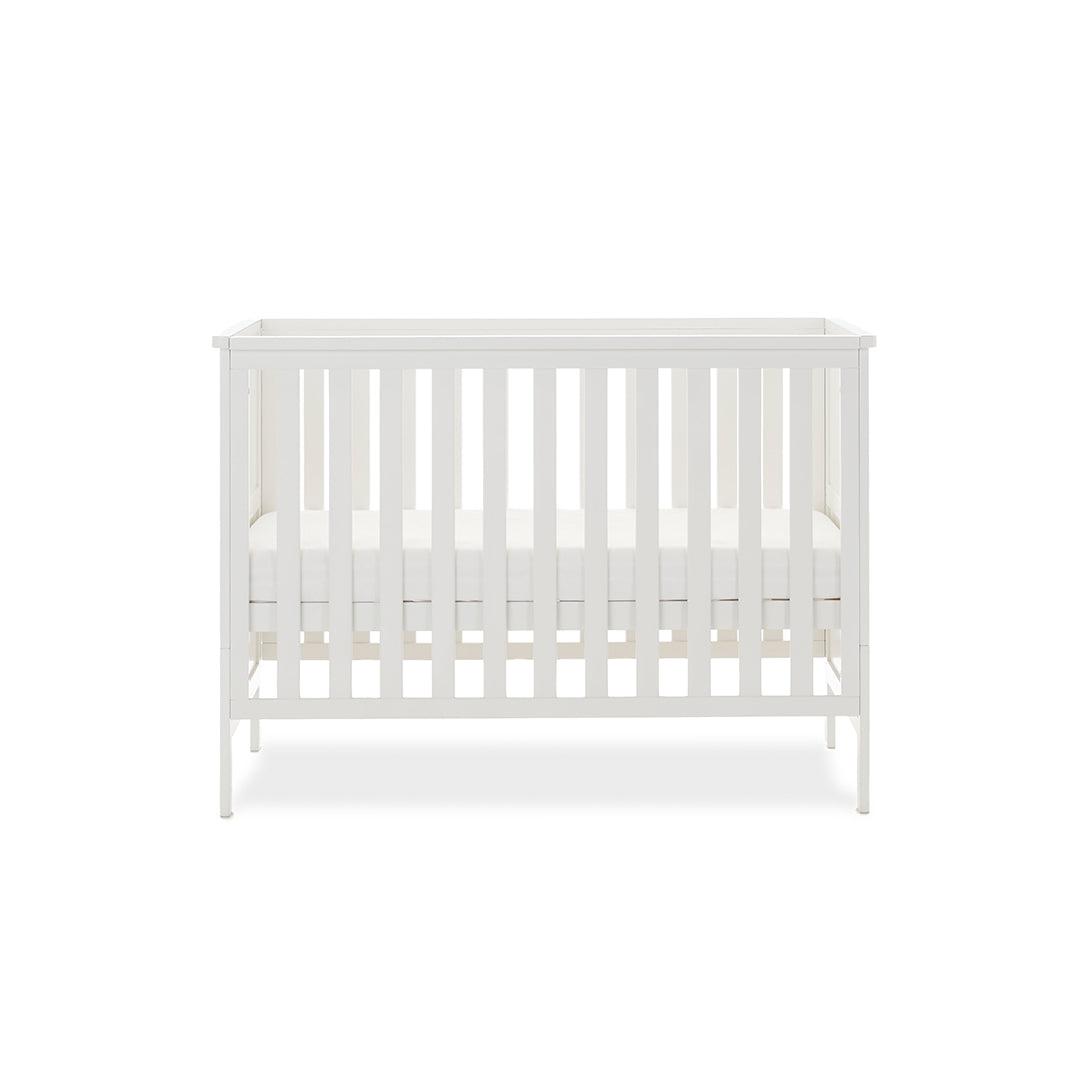 Obaby Evie Mini Cot Bed - White-Cot Beds-White-No Mattress | Natural Baby Shower