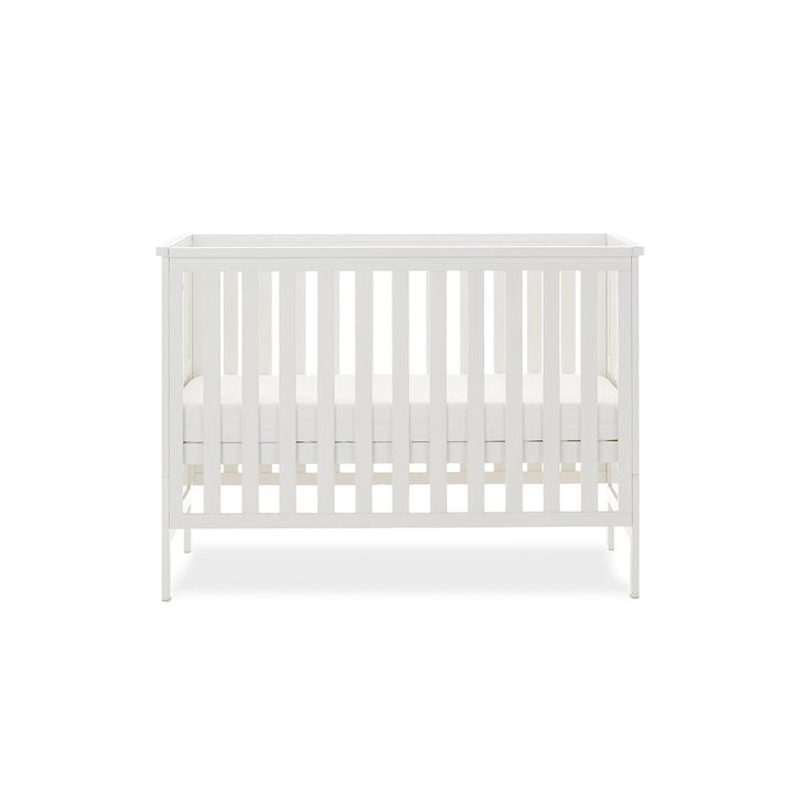 Obaby Evie Mini Cot Bed - White-Cot Beds-White-No Mattress | Natural Baby Shower