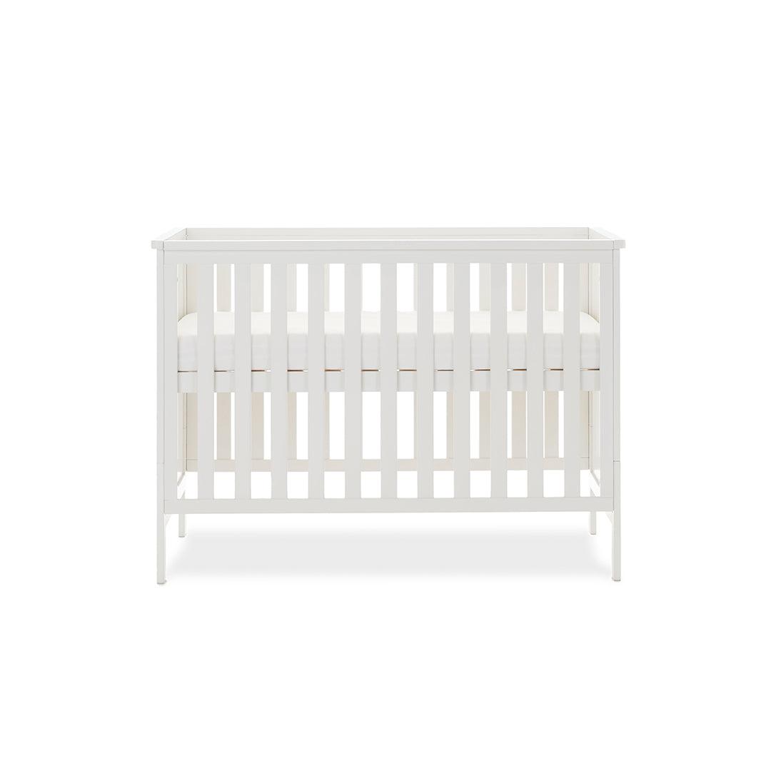 Obaby Evie Mini Cot Bed - White-Cot Beds-White-No Mattress | Natural Baby Shower