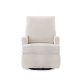 Obaby Madison Swivel Glider Recliner Chair - Bouclé Style