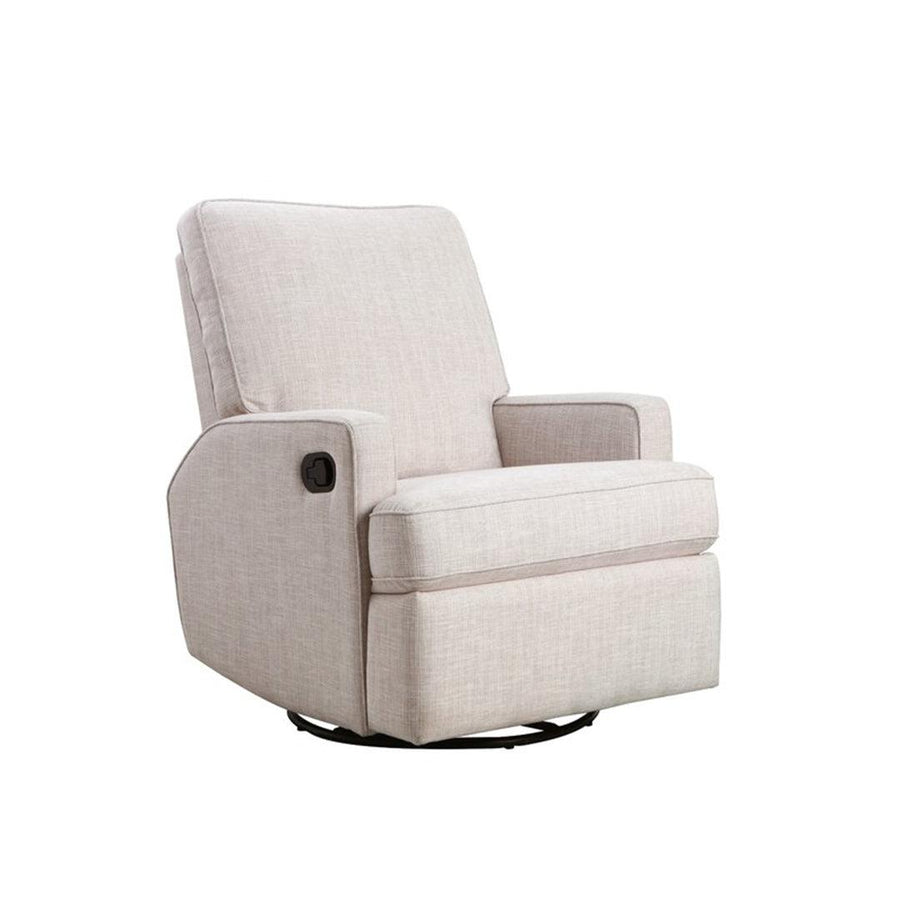 Obaby Madison Swivel Glider Recliner Chair - Oatmeal-Feeding Chairs-Oatmeal-98 x 75 x 100 | Natural Baby Shower