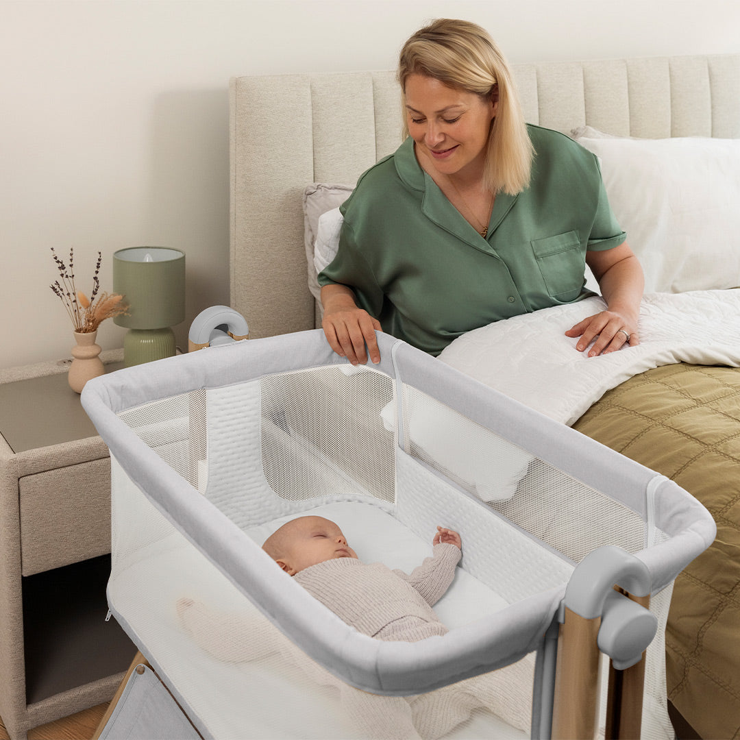 Obaby Maya Mini Luxe 6 Piece Room Set - Slate-Nursery Sets- | Natural Baby Shower