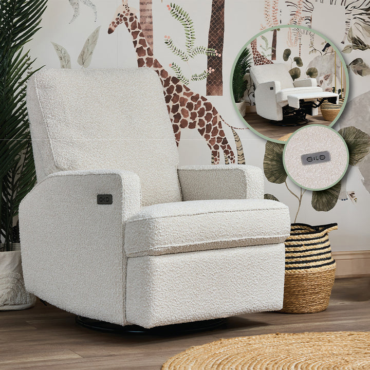 Obaby Nika 6 Piece Room Set with Chair - Oak-Nursery Sets- | Natural Baby Shower