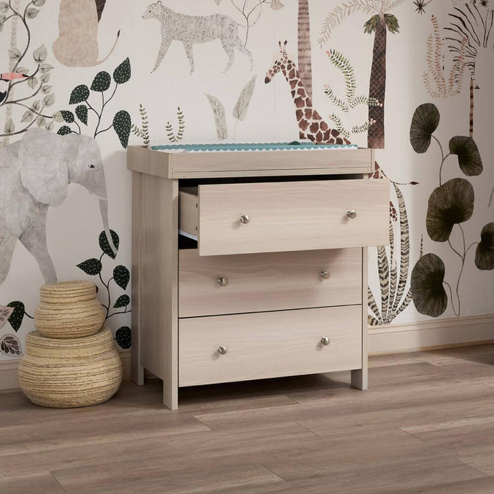 Obaby Nika 2 Piece Room Set - Aspen-Nursery Sets-Aspen-Cot Bed | Natural Baby Shower