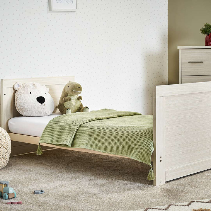 Obaby Nika 2 Piece Room Set - Oatmeal-Nursery Sets-Oatmeal-No Mattress | Natural Baby Shower