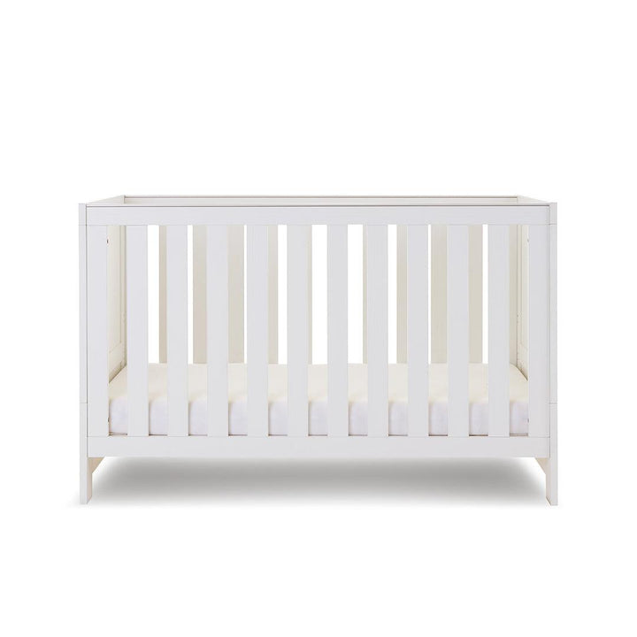 Obaby Nika 2 Piece Room Set - White Wash-Nursery Sets-White Wash-No Mattress | Natural Baby Shower