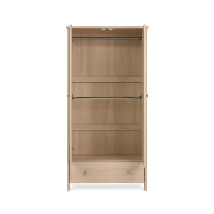 Obaby Nika Double Wardrobe - Aspen-Wardrobes-Aspen-One Size | Natural Baby Shower