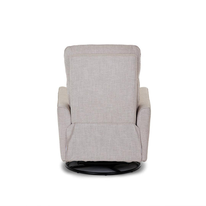 Obaby Savannah Swivel Glider Recliner Chair - Oatmeal-Feeding Chairs-Oatmeal-90 x 70 x 95 | Natural Baby Shower