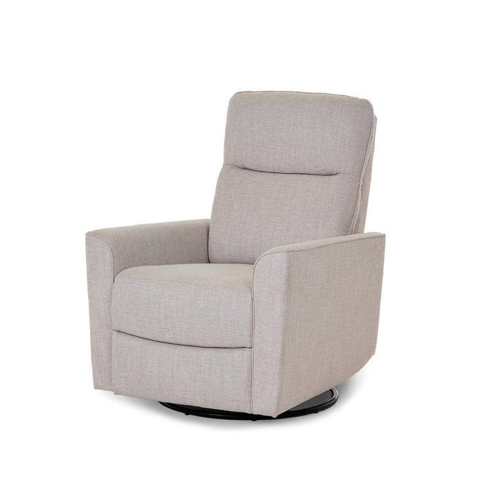 Obaby Savannah Swivel Glider Recliner Chair - Oatmeal-Feeding Chairs-Oatmeal-90 x 70 x 95 | Natural Baby Shower