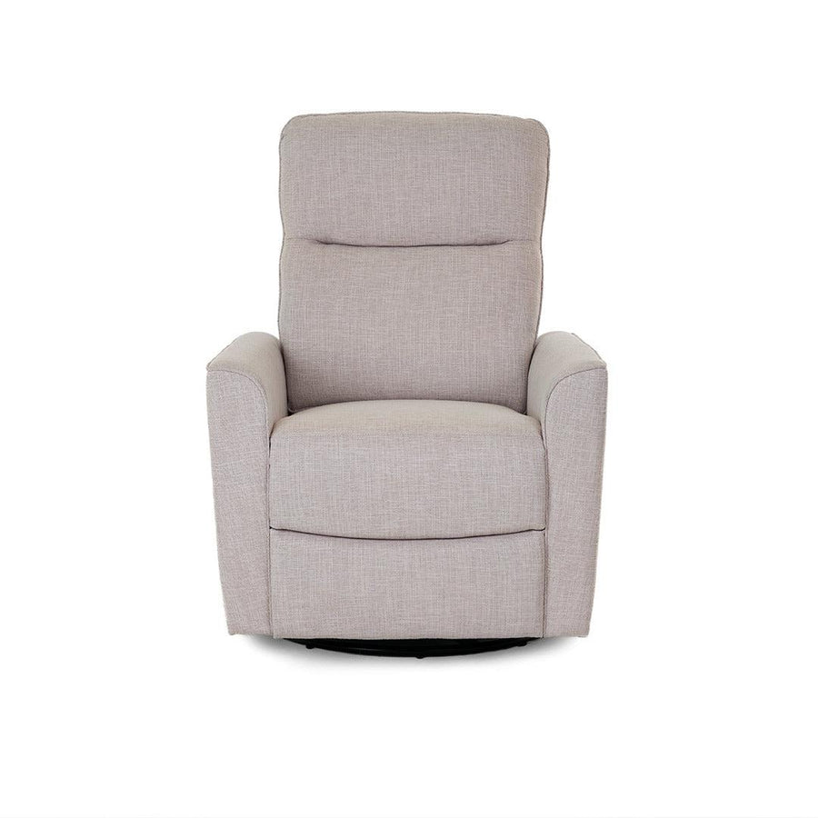 Obaby Savannah Swivel Glider Recliner Chair - Oatmeal-Feeding Chairs-Oatmeal-90 x 70 x 95 | Natural Baby Shower