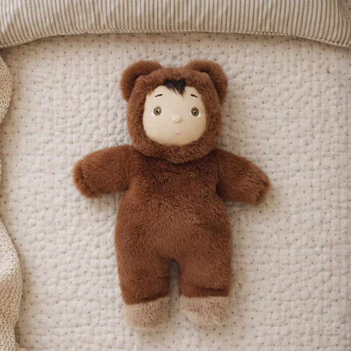 Olli Ella Cozy Day Dinkum Doll - Bobby Bear-Dolls-Bobby Bear- | Natural Baby Shower