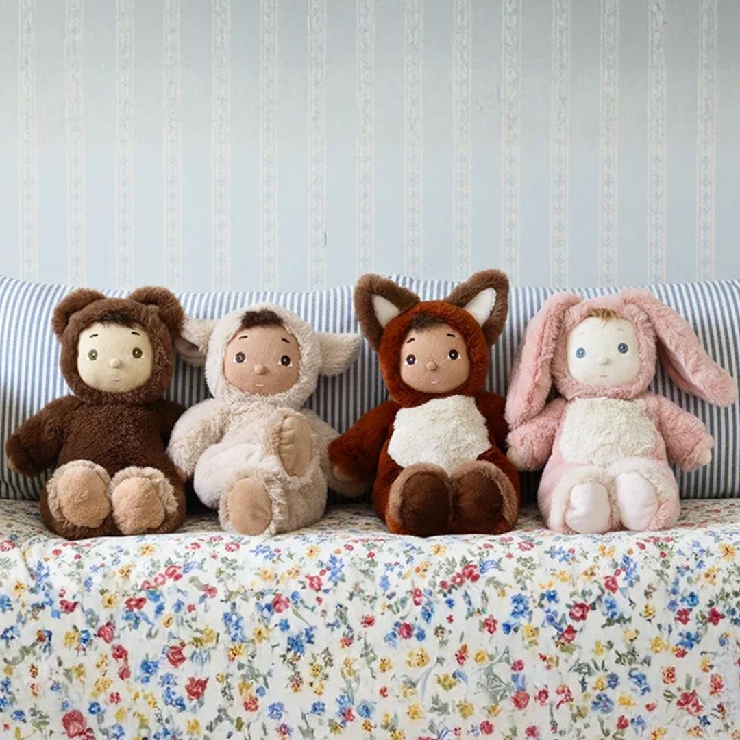 Olli Ella Cozy Day Dinkum Doll - Bobby Bear-Dolls-Bobby Bear- | Natural Baby Shower