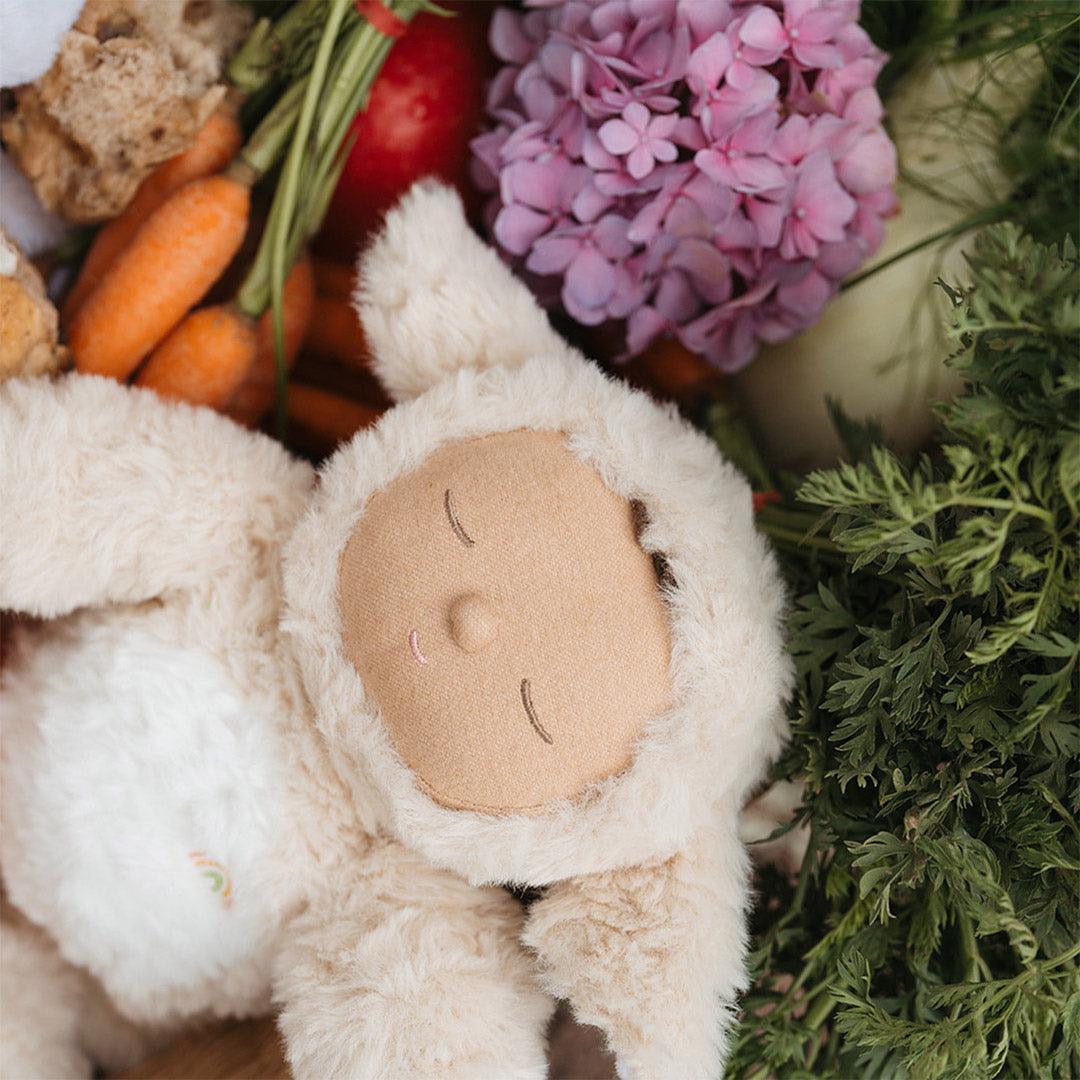 Olli Ella Cozy Dinkum Doll - Lamby Picket-Dolls-Lamby Picket- | Natural Baby Shower