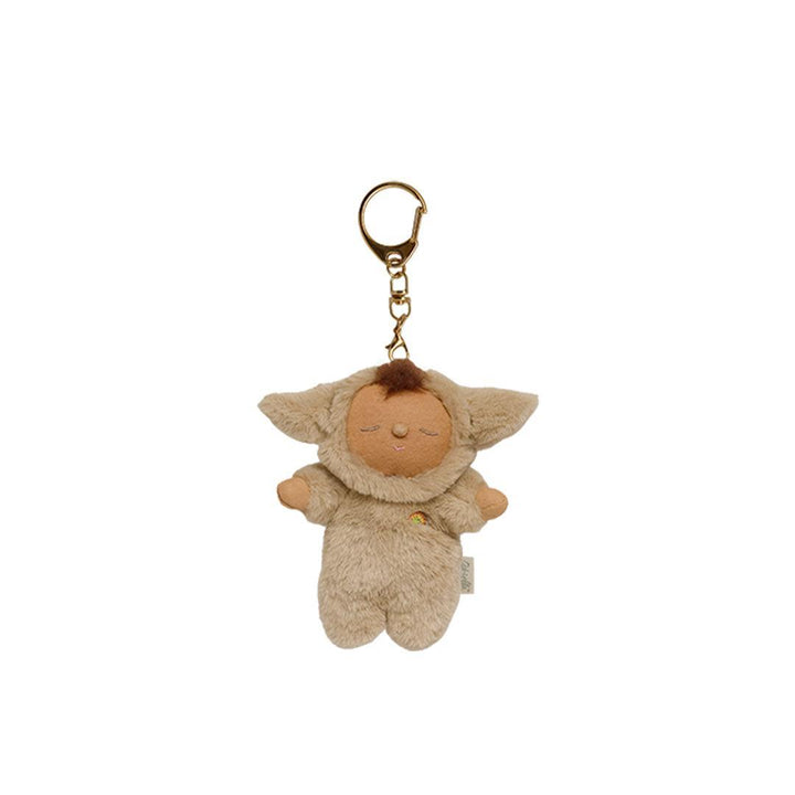 Olli Ella Cozy Keychain Bag Charm - Lamby Pip-Bag Charms-Lamby Pip- | Natural Baby Shower