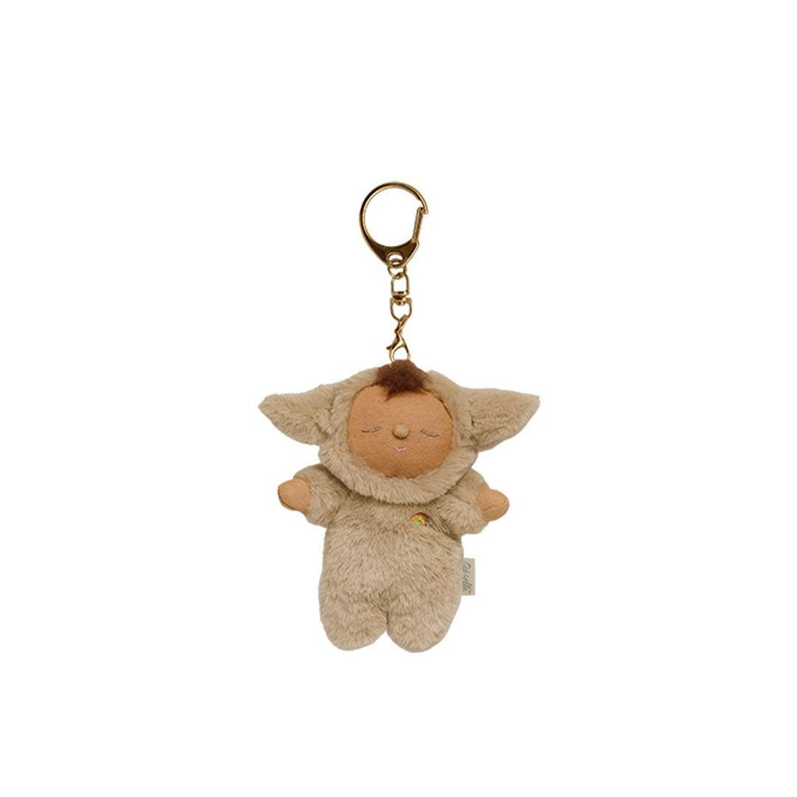 Olli Ella Cozy Keychain Bag Charm - Lamby Pip-Bag Charms-Lamby Pip- | Natural Baby Shower
