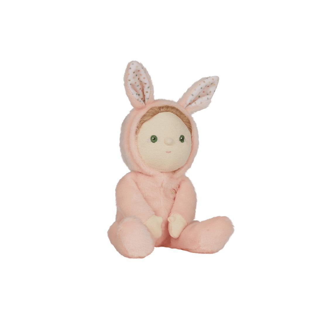 Olli Ella Dinky Dinkum Dolls - Babbit Bunny Pink-Dolls-pink Bunny- | Natural Baby Shower