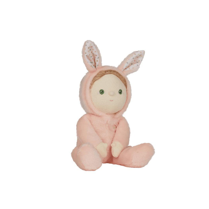 Olli Ella Dinky Dinkum Dolls - Babbit Bunny Pink-Dolls-pink Bunny- | Natural Baby Shower