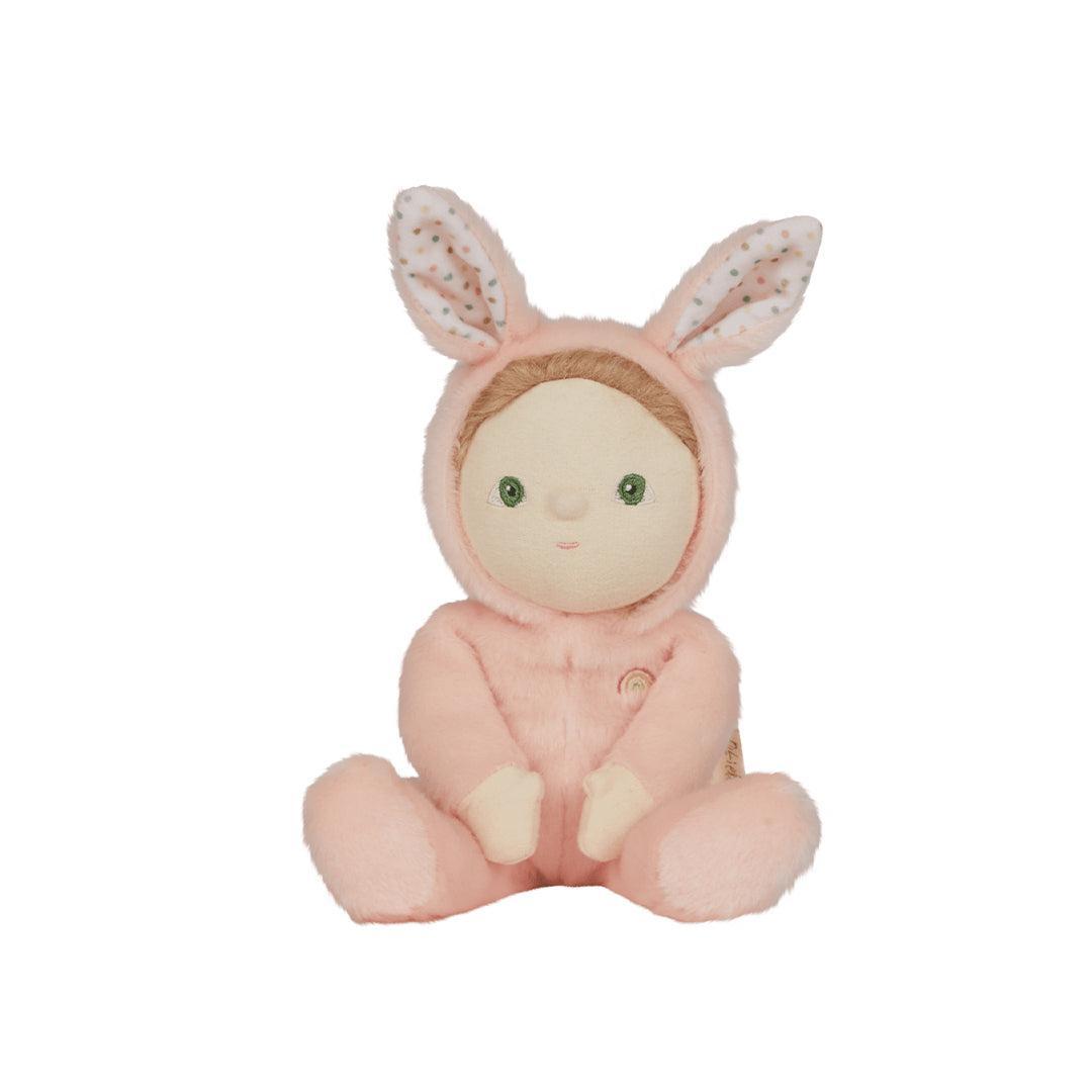 Olli Ella Dinky Dinkum Dolls - Babbit Bunny Pink-Dolls-pink Bunny- | Natural Baby Shower